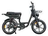 une photo d'un scooter électrique équipé d'un panier à l'arrière