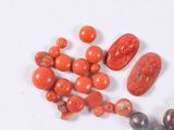 many different types of tomatoes on a white surface