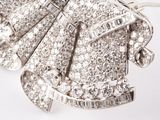an image of a close up of a pair of earrings with diamonds