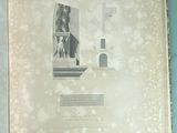 an open book with a picture of a man and a woman
