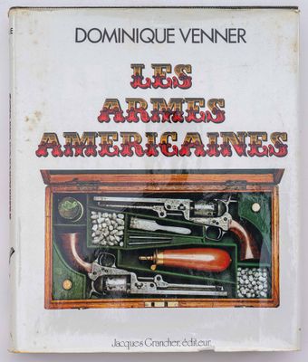 la couverture d'un livre sur laquelle figurent des armes à feu dans un étui
