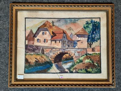 une image d'un tableau sur le mur d'une maison
