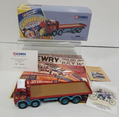 Corgi camion Chipperfields Circus année 1994