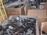 many boxes of electronic devices in a warehouse