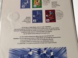 a booklet with a picture of a football player on it