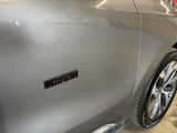 a close up of a car with a sticker on it