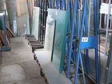 many different types of glass in the warehouse