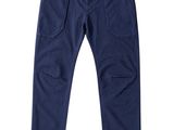 a close up of a pair of blue pants on a white background
