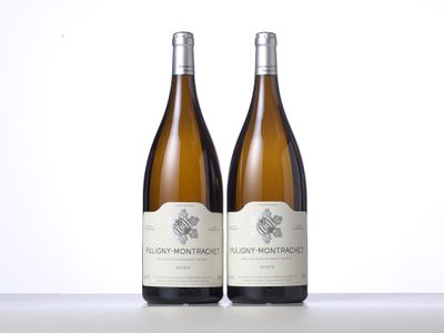deux bouteilles de vin posées sur une table l'une à côté de l'autre