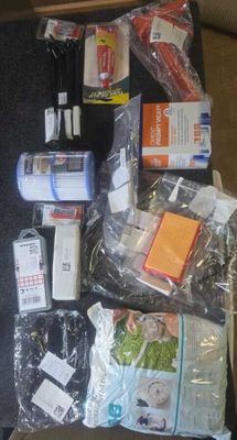 a lot of items that are on the table