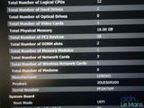 a lot of information on the screen of the computer