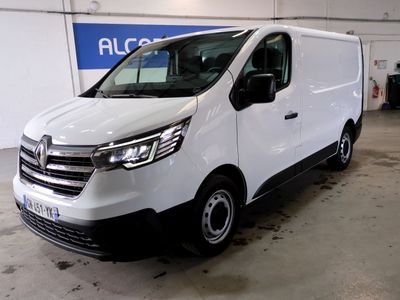 a picture of a white van parked in a garage