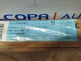 a close up of a box with a label on it