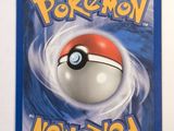 a pokemon card with a poke ball on it