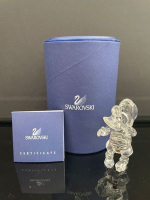 figurine en cristal Swarovski avec coffret et certificat