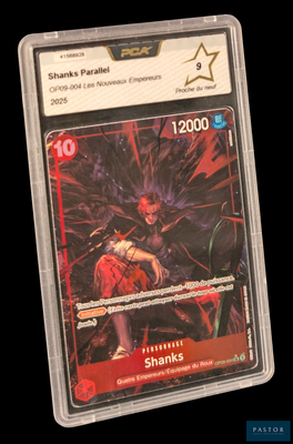 une photo d'une carte sur laquelle figure l'image d'un personnage