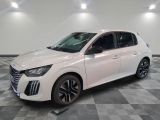 the white car is parked on a checkered floor in a room