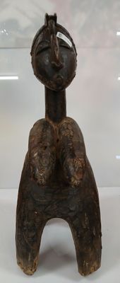 DEMBA ? BAGA ? NIMBA ? Masque d'épaule, sujet en bois représ… - Photo 1