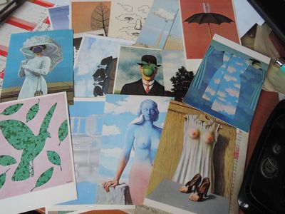 Cartes Postales Illustrateur Magritte Rene, 16 Cpm 1970…