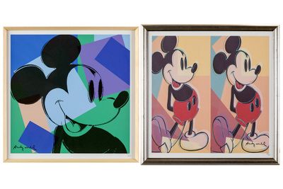 WARHOL ANDY (1928 - 1987) deux tirages numériques - n° 71/50…