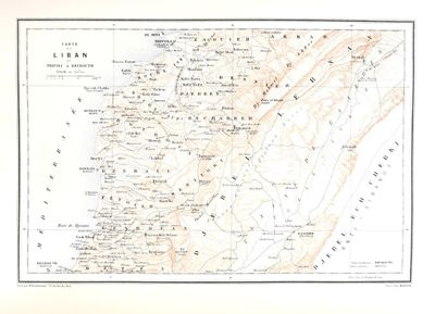 une vieille carte de la région de l'Irlande au XIXe siècle