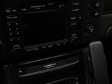 a radio in the center of a car with a remote control