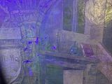 a picture of a painting on the wall of a room