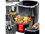 La friteuse à air chaud sert à cuire des aliments au four.