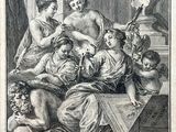 an illustration of a drawing of a group of people sitting around a table