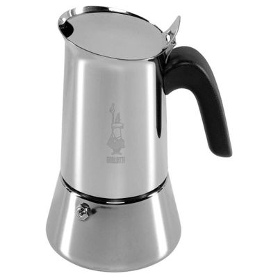une image d'une cafetière sur un fond blanc