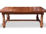 an image of a wooden table on a white background
