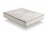 gros plan d'un matelas sur une surface blanche
