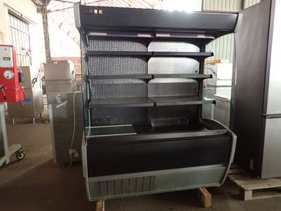 an image of a refrigerator that is in a warehouse