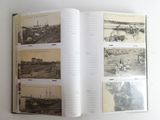 an open book with pictures of people on the pages