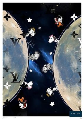 une image représentant une image d'une station spatiale sur laquelle figure une horloge