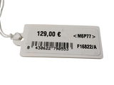 an image of a luggage tag with a barcode on it