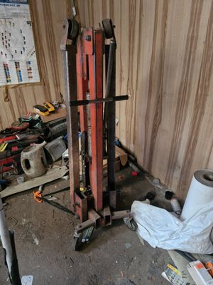 a picture of a room with a bunch of tools on the floor