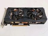 a close up of a video card on a table