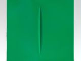 an image of a close up of a green object on a white background