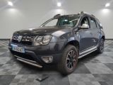 a picture of a grey dacia parked on a checkered floor