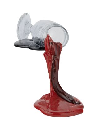 Jean-Claude NOVARO 1943-2014 Verre renversé en verre soufflé…