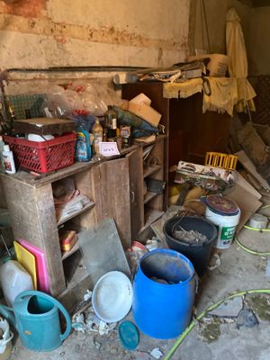 a room that has a bunch of items in it
