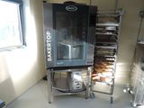 an image of a commercial bakery oven in a kitchen