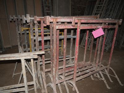 many pieces of wood that have been placed on the floor