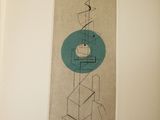 a picture of a painting hanging on the wall of a room