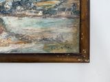 a picture of a painting hanging on the wall