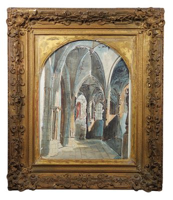 Constant LE NOURICHEL (1803-1869), attribué à, "Collatéraux …