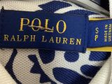 polo ralph lauren blue and white floral print dress shirt