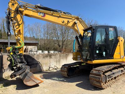 Pelle sur chenilles Caterpillar 315 NG (N° série CYDE40273) …
