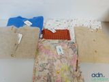un tas de vêtements posés sur une table